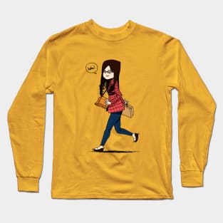 bimbo shopping Long Sleeve T-Shirt